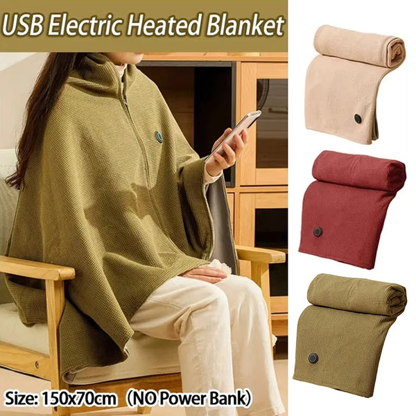 CozyHeat Portable USB Heated Shawl Wrap