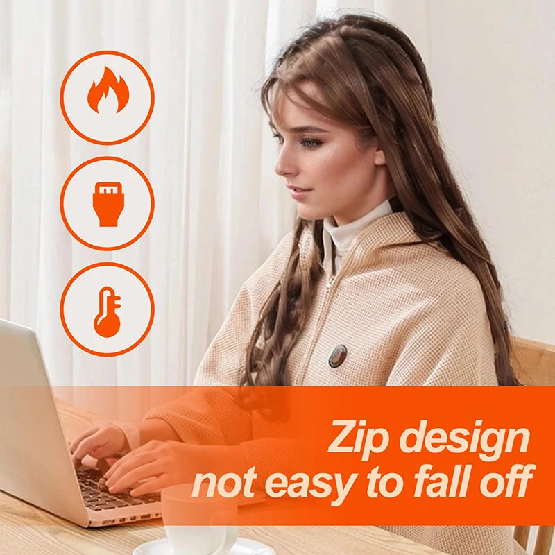 CozyHeat Portable USB Heated Shawl Wrap