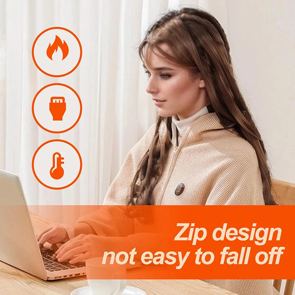 CozyHeat Portable USB Heated Shawl Wrap